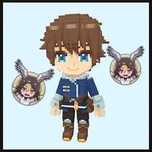 『けものフレンズプロジェクト』コラボ第二弾開始！みんなで作るサンドボックスゲーム『テラビット』に新フレンズ「ハクトウワシ」と「オオタカ」が登場！ 画像 7