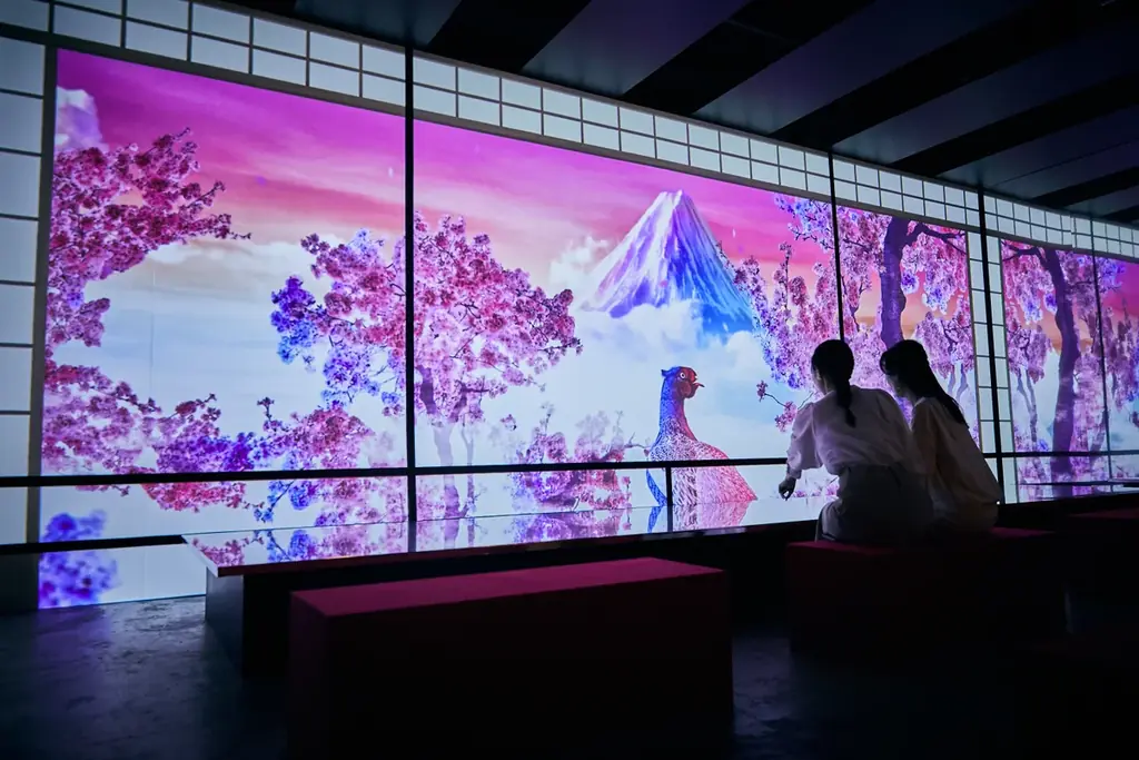 【20代女子に人気】博多で楽しむ“レトロかわいい”映えスポット|動き出す浮世絵展 FUKUOKA 8/17まで 画像 3