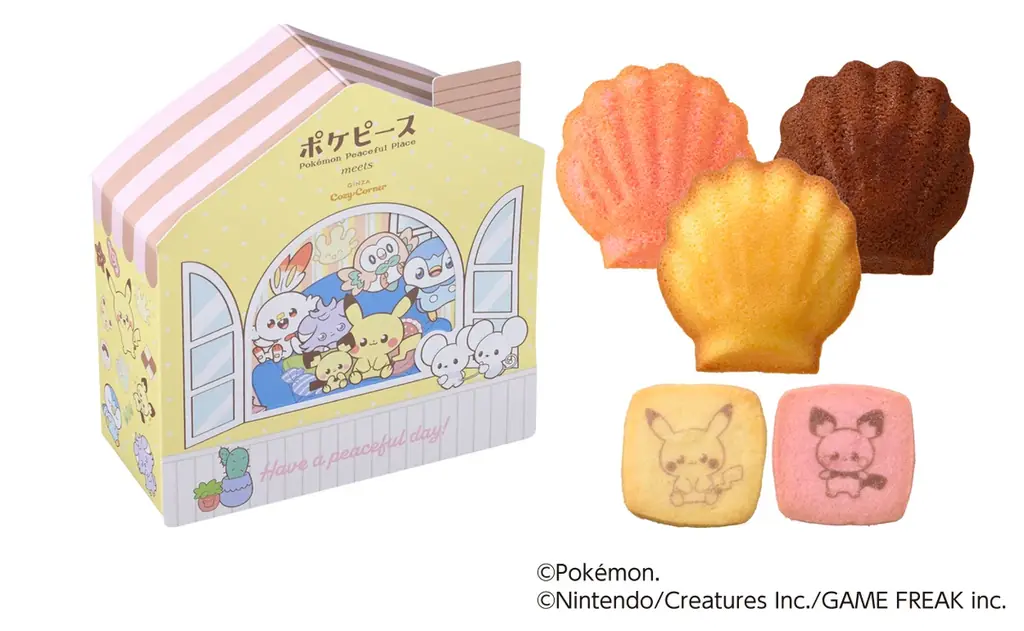 【銀座コージーコーナー】夏も、ポケモンたちの“ピース”なケーキでハッピーに!プチケーキと「ピカチュウのチョコバナナケーキ」を8月1日から発売 画像 5