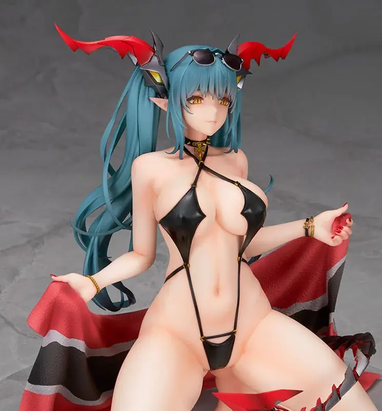 『アズールレーン』より、「レーゲンスブルク 闇龍と光の海岸Ver.」フィギュアが登場。あみあみ限定特典付きでご案内中。 画像 13