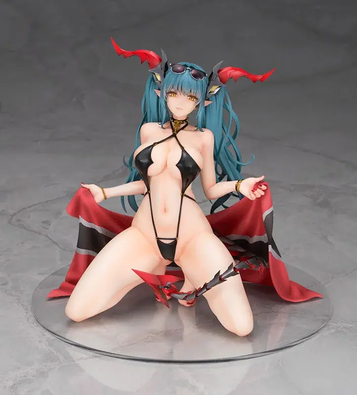 『アズールレーン』より、「レーゲンスブルク 闇龍と光の海岸Ver.」フィギュアが登場。あみあみ限定特典付きでご案内中。 画像 4