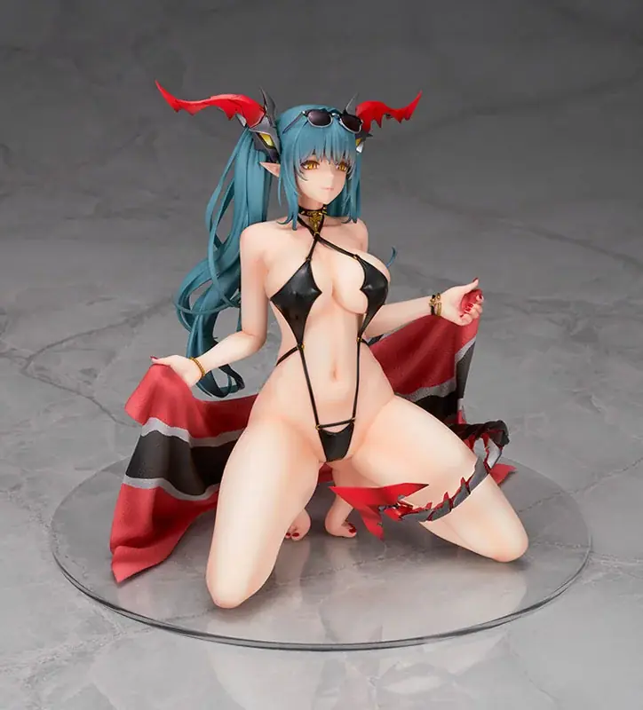 『アズールレーン』より、「レーゲンスブルク 闇龍と光の海岸Ver.」フィギュアが登場。あみあみ限定特典付きでご案内中。 画像 6