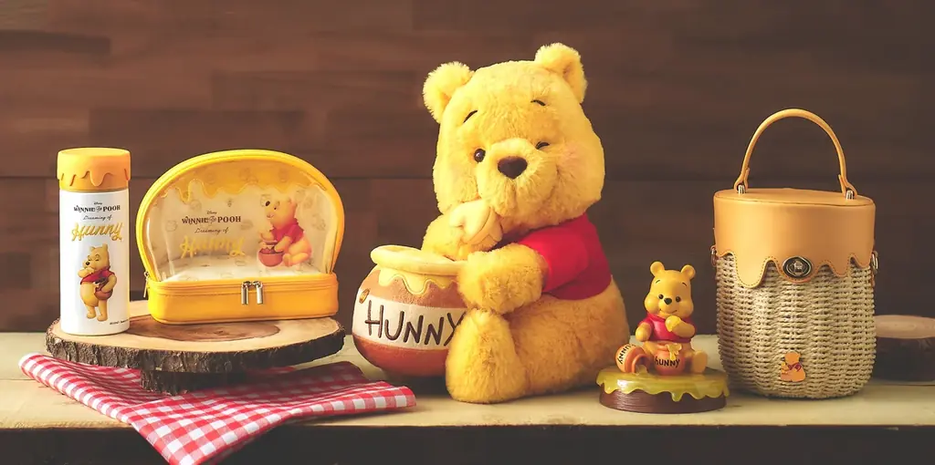 8月1日発売！プーさんのはちみつテーマ新コレクション「HONEY