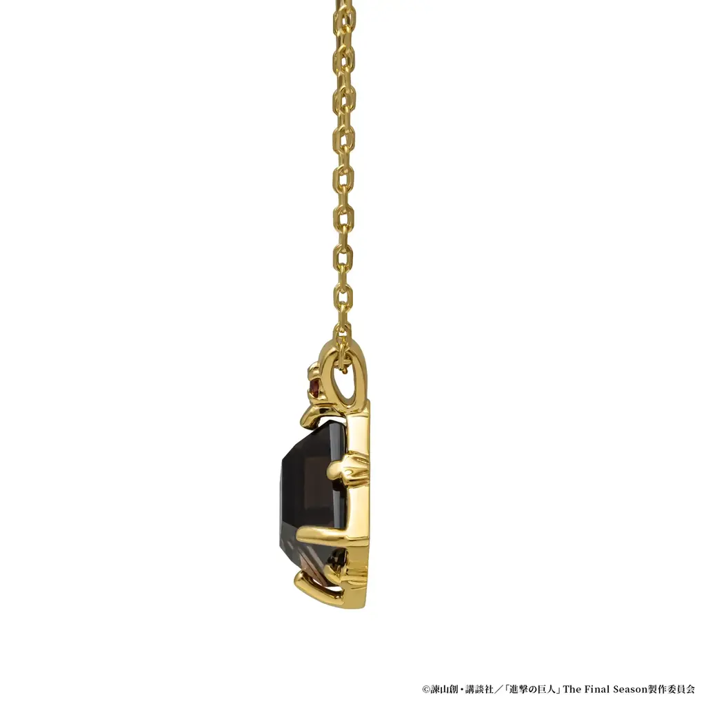TVアニメ『進撃の巨人』の印象的な場面を胸元に――大ぶりな天然石で魅せるコラボジュエリー（全5種）登場！ 画像 11