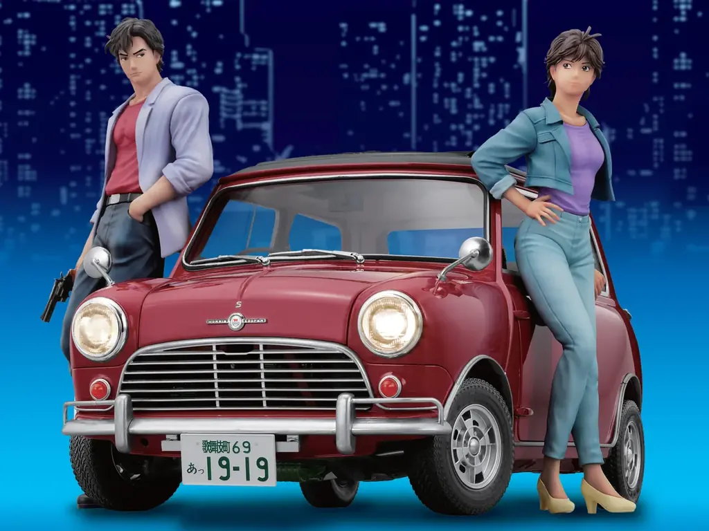 『シティーハンター』で活躍する「ミニクーパー」がフィギュアとともにあなたの手に!『シティーハンター ミニクーパーをつくる』2025年8月20日(水)創刊 画像 2