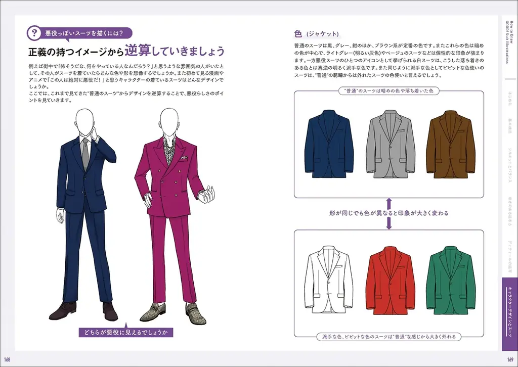 スーツの構造から着こなしのルール、ディティールまで徹底解説『Q＆A式 スーツイラストギモン解消 BOOK』8月発売 画像 8
