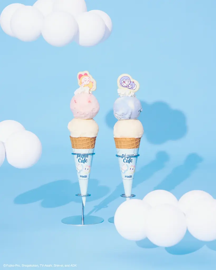 【ドラえもんmeets GELATO PIQUE CAFE】国民的人気キャラクタードラえもんとドラミが気持ちよさそうに眠るスペシャルなひんやりスイーツ初登場！＜8月7日～(木)～9月3日(水)＞ 画像 4