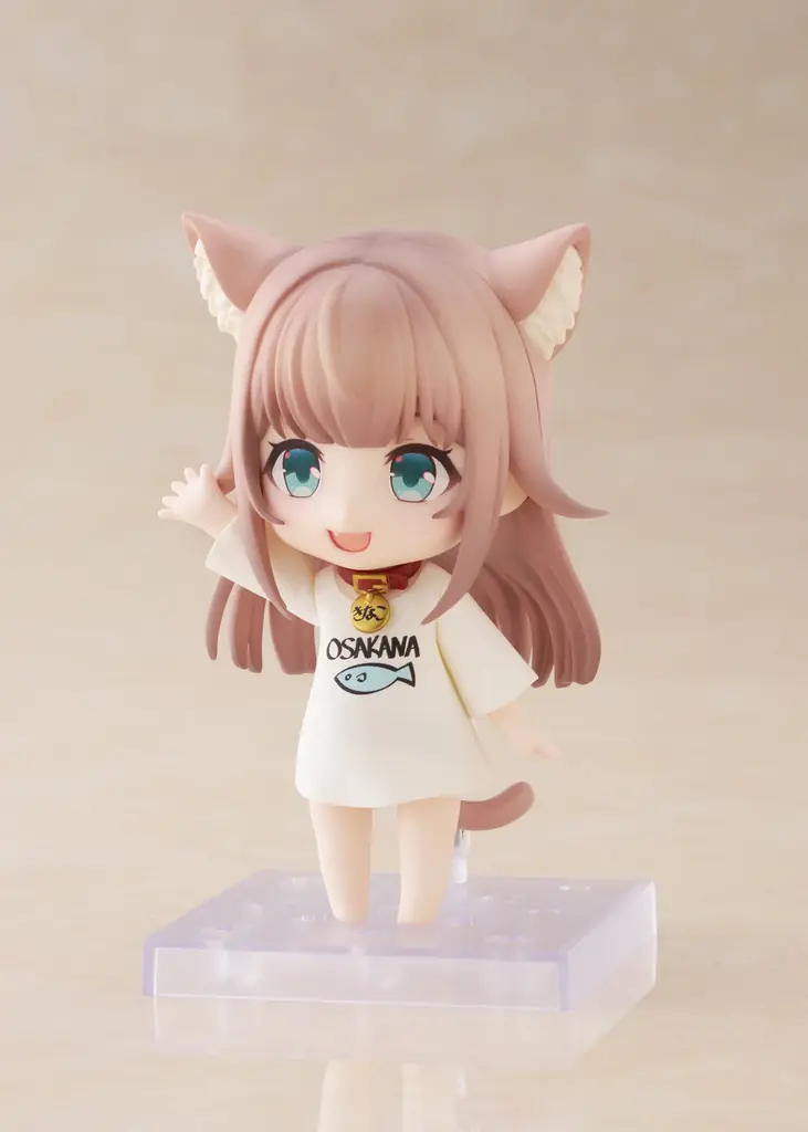 人気イラストレーターしま原先生の『うちのねこが女の子でかわいい』より、「きなこ」がねんどろいどになって登場！ 画像 12