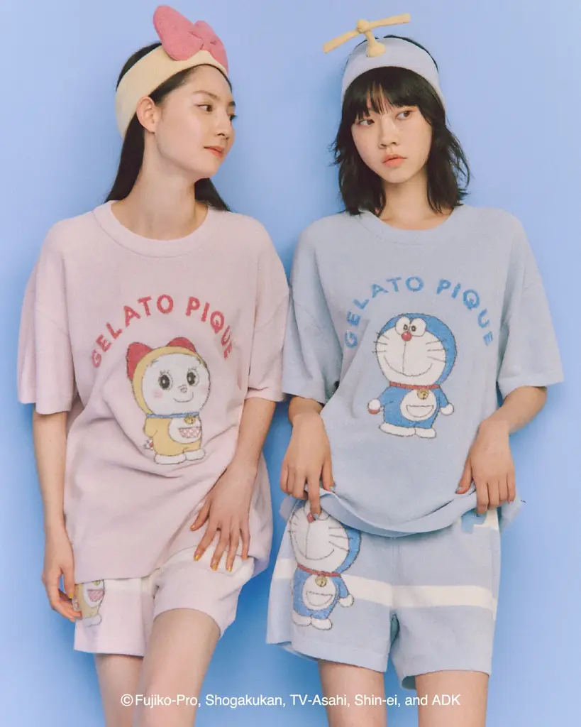 【ドラえもん meets GELATO PIQUE】おはようとおやすみを一緒に過ごす、ドラえもんのスペシャルなコレクションが初登場！＜8月7日(木)発売＞ 画像 2