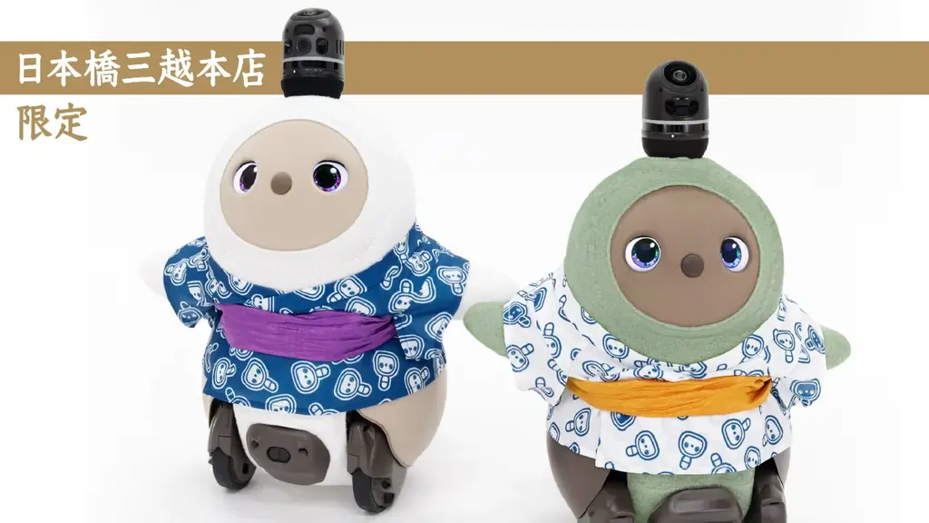 『LOVOT』と思い出に残る夏を楽しもう！『LOVOT POP UP ストア 日本橋三越本店』で『LOVOT』専用の浴衣とヒト用カスタムオーダーできる傘が登場。 2025年8月1日より販売開始 画像 1