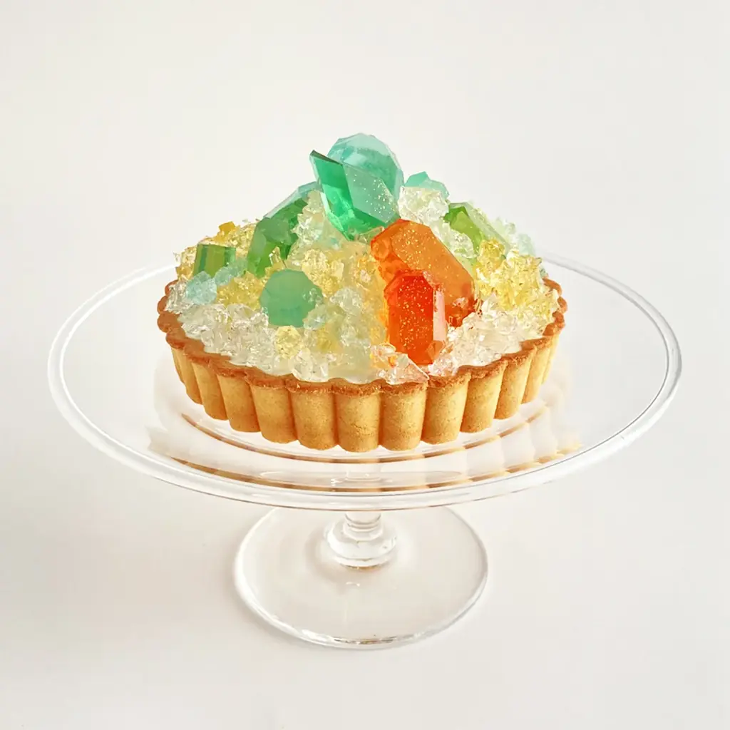 食べられる誕生石！8月の誕生石ペリドットをイメージしたアイスタルトを20台の限定販売 画像 3