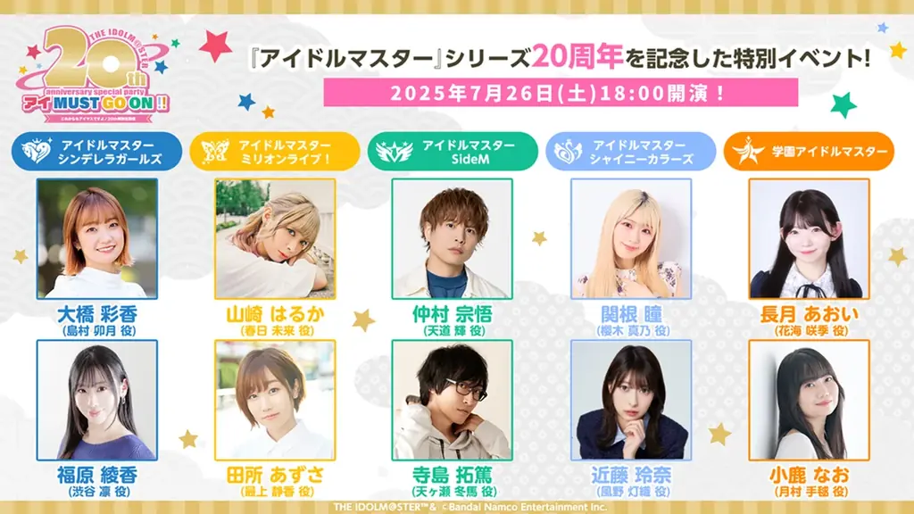 アイドルマスター20周年記念