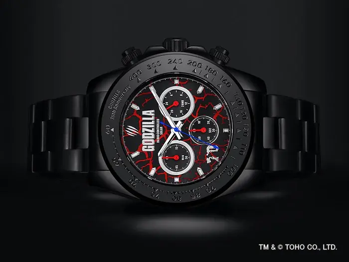 ゴジラ生誕70周年を記念し、限定1954本の電波ソーラークロノグラフが第二次出荷開始！感謝のプレゼント企画も実施中！70年の時を超えて、ゴジラが世界に再び戦慄と旋風を巻き起こす。 画像 8