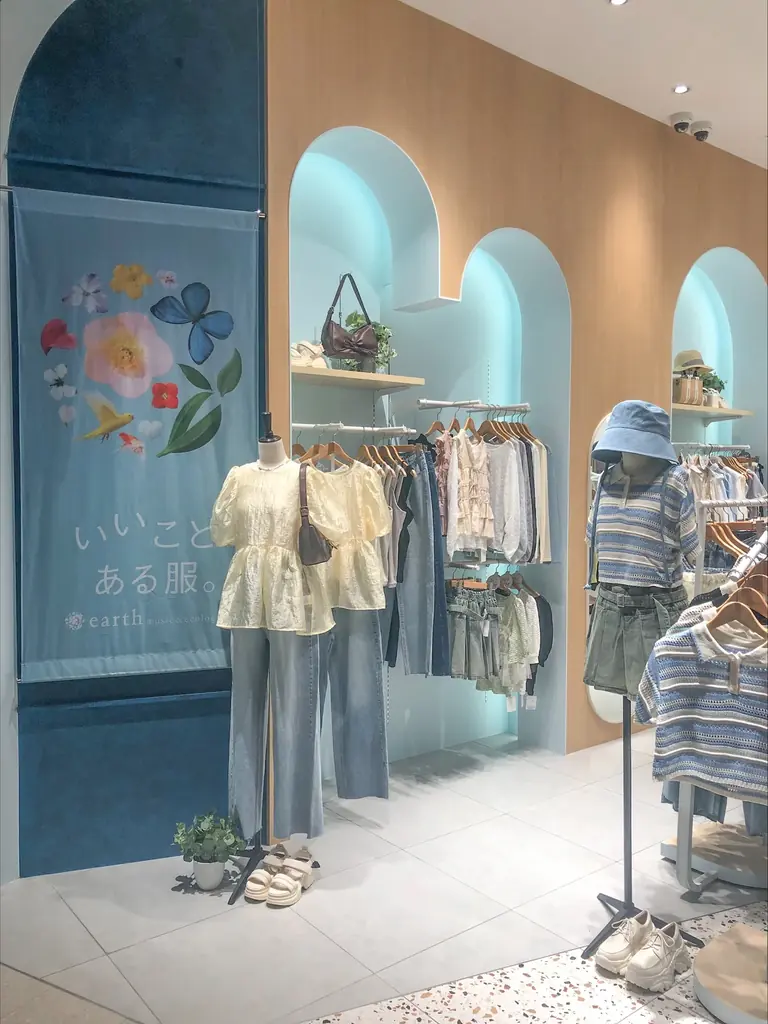 「earth music&ecology」がマレーシアに初出店!三井ショッピングパーク ららぽーとBBCCに7月26日(土)オープン 画像 2