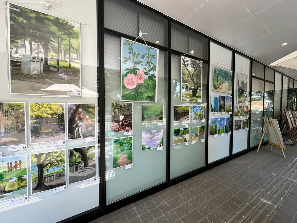 【TECH.C.】学生のイラスト作品が戸山公園サービスセンターにて展示決定！ 画像 2