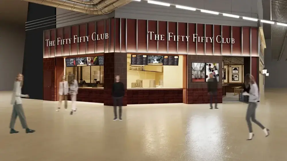 THE FIFTY FIFTY CLUB開店