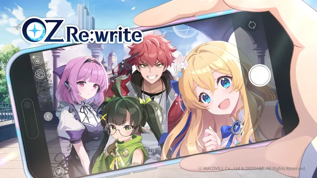 7月27日開始の新作アニメRPG『OZ Re:write』事前登録記念イベント開催