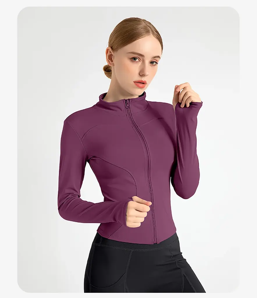 ヨガ服　ヨガコート　補正ジャケット　長袖　新規取引募集を開始いたしました。 画像 1
