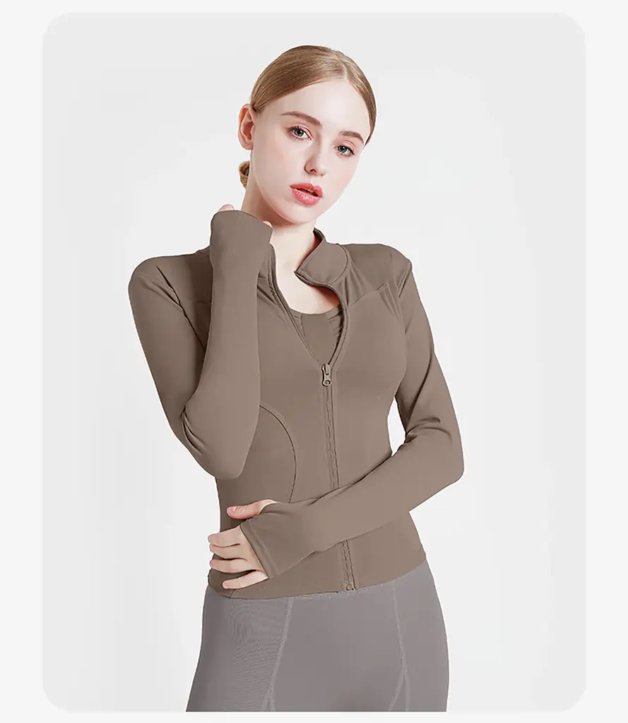 ヨガ服　ヨガコート　補正ジャケット　長袖　新規取引募集を開始いたしました。 画像 10