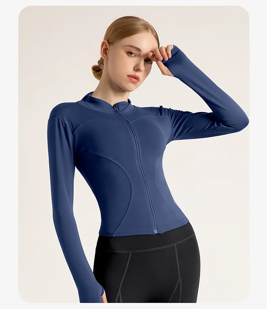 ヨガ服　ヨガコート　補正ジャケット　長袖　新規取引募集を開始いたしました。 画像 11