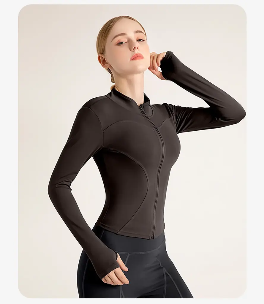 ヨガ服　ヨガコート　補正ジャケット　長袖　新規取引募集を開始いたしました。 画像 5