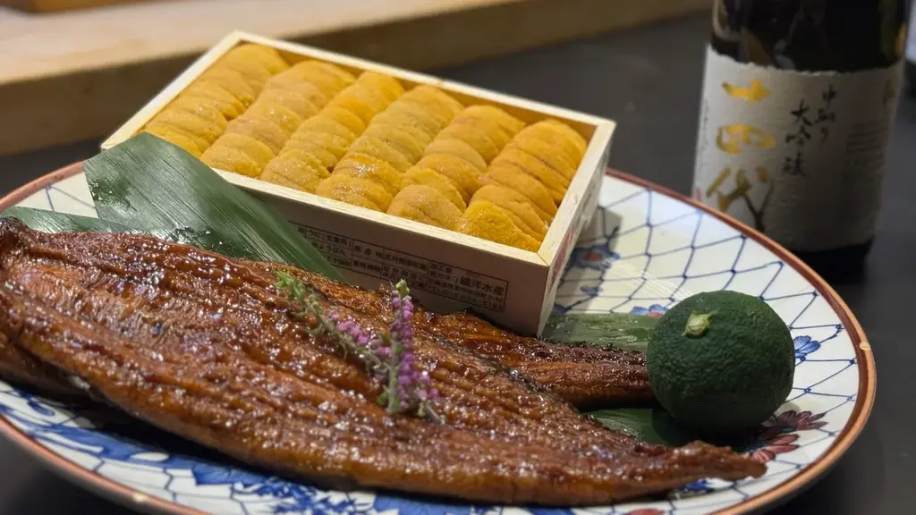 【8月限定】 ”国産鰻と生雲丹”の極上一品｜豊洲直送の旬を味わう月替わり特別江戸前鮨コースを提供！ 画像 1