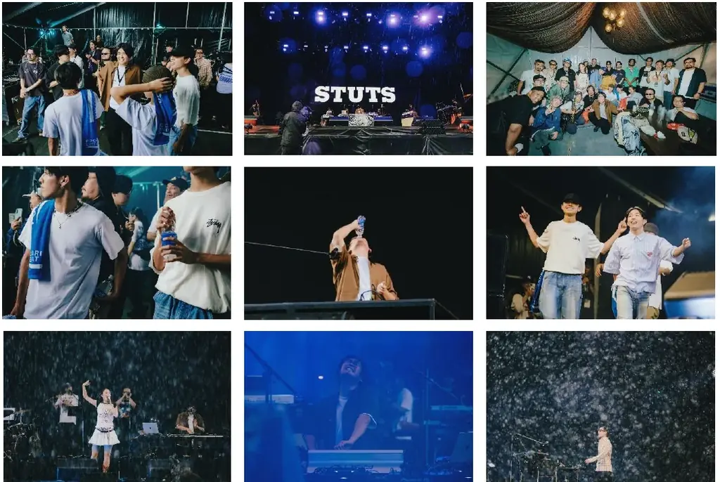「#ポカリ太陽リレー」集大成はFUJI ROCK グリーンステージ! STUTS × Hana Hope × Kohjiyaと原口武蔵・10代のダンサー2人が夢の初共演! 画像 3