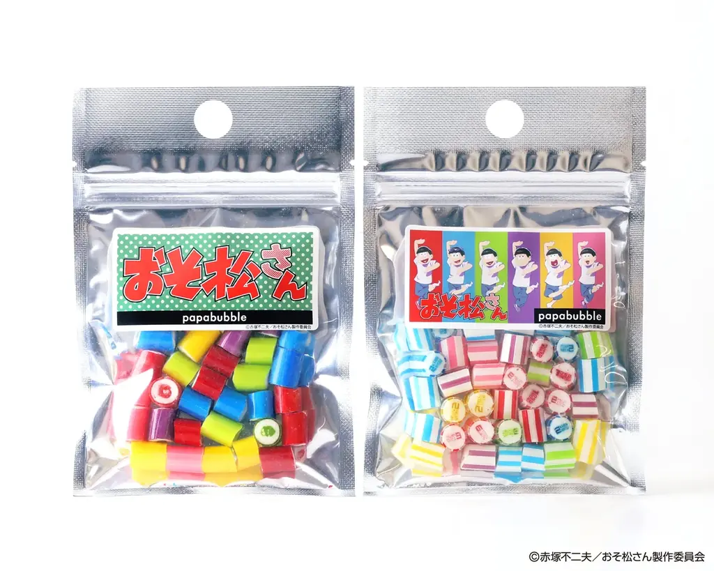 日本一有名な6つ子、TVアニメ『おそ松さん』の楽しく愉快なキャンディが登場！PAPABUBBLEの公式サイトにて 7月28日（月）、全国店舗にて8月1日（金）より発売 画像 4