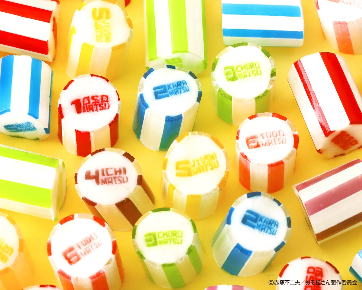 日本一有名な6つ子、TVアニメ『おそ松さん』の楽しく愉快なキャンディが登場！PAPABUBBLEの公式サイトにて 7月28日（月）、全国店舗にて8月1日（金）より発売 画像 8