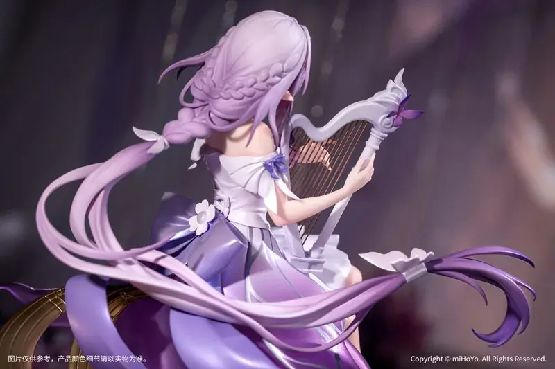 超人気スペースファンタジーRPG『崩壊：スターレイル』より、優雅な佇まいでハープを奏でる「キャストリス」の姿を立体化。 画像 5
