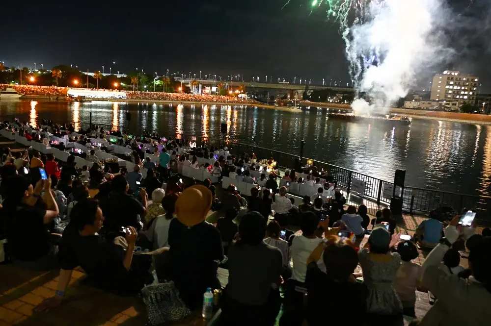 【開催レポート】「泉州夢花火 in 堺大魚夜市」有料観覧席は約1万人動員！伝統の夜市が現代の感動と融合 画像 6