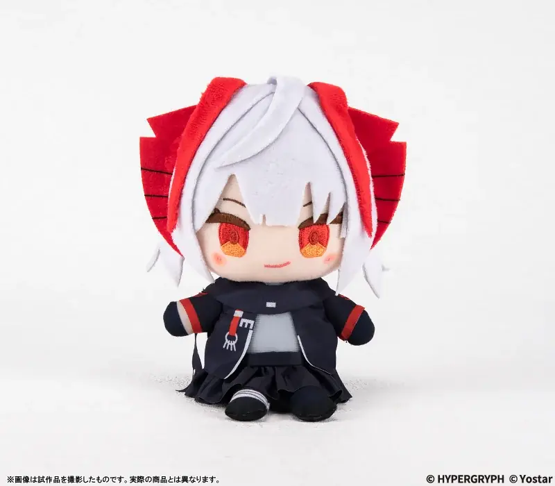 『アークナイツ』より、オペレーターたちのぬいぐるみ「オペぬい」第3弾が登場。「W」「チェン」「ホシグマ」がラインナップ。 画像 3