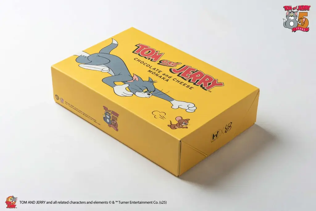 [トムとジェリー85周年記念] ミニソフビのようにデザインされた最中「トムとジェリー モナカ チョコレート＆チーズ味」の登場です 画像 14
