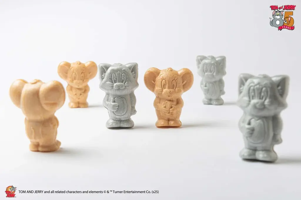[トムとジェリー85周年記念] ミニソフビのようにデザインされた最中「トムとジェリー モナカ チョコレート＆チーズ味」の登場です 画像 15