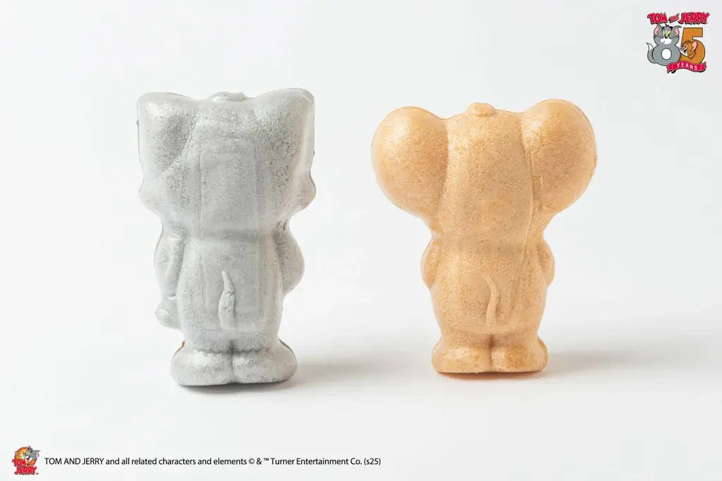 [トムとジェリー85周年記念] ミニソフビのようにデザインされた最中「トムとジェリー モナカ チョコレート＆チーズ味」の登場です 画像 6