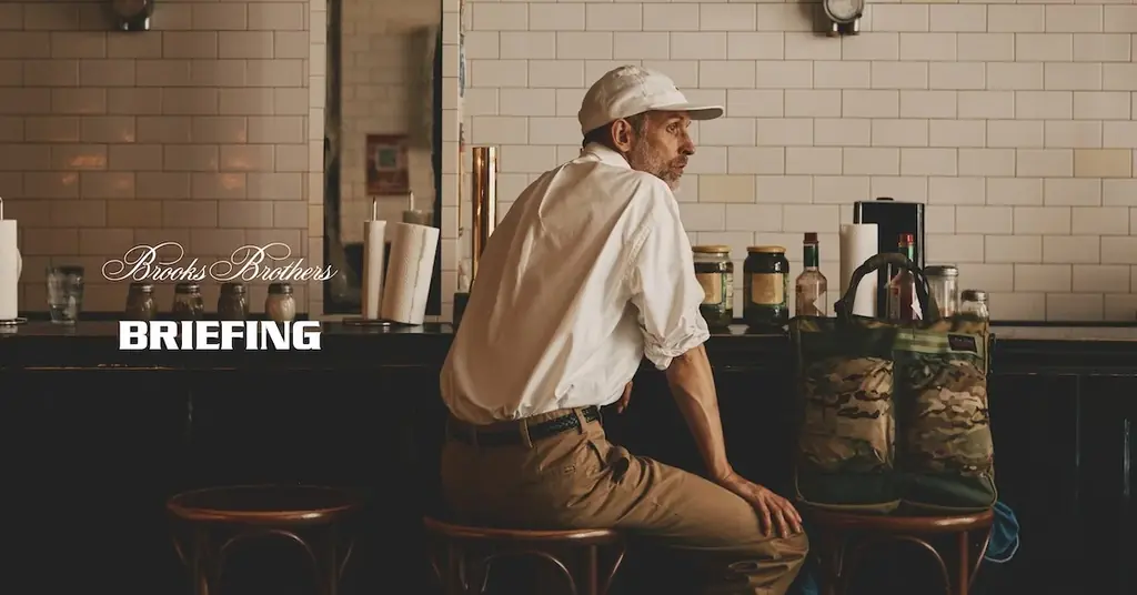 Brooks Brothers × BRIEFING 米国にルーツを持つブランドがタッグを組んだ限定コラボバッグ第2弾が発売 画像 1