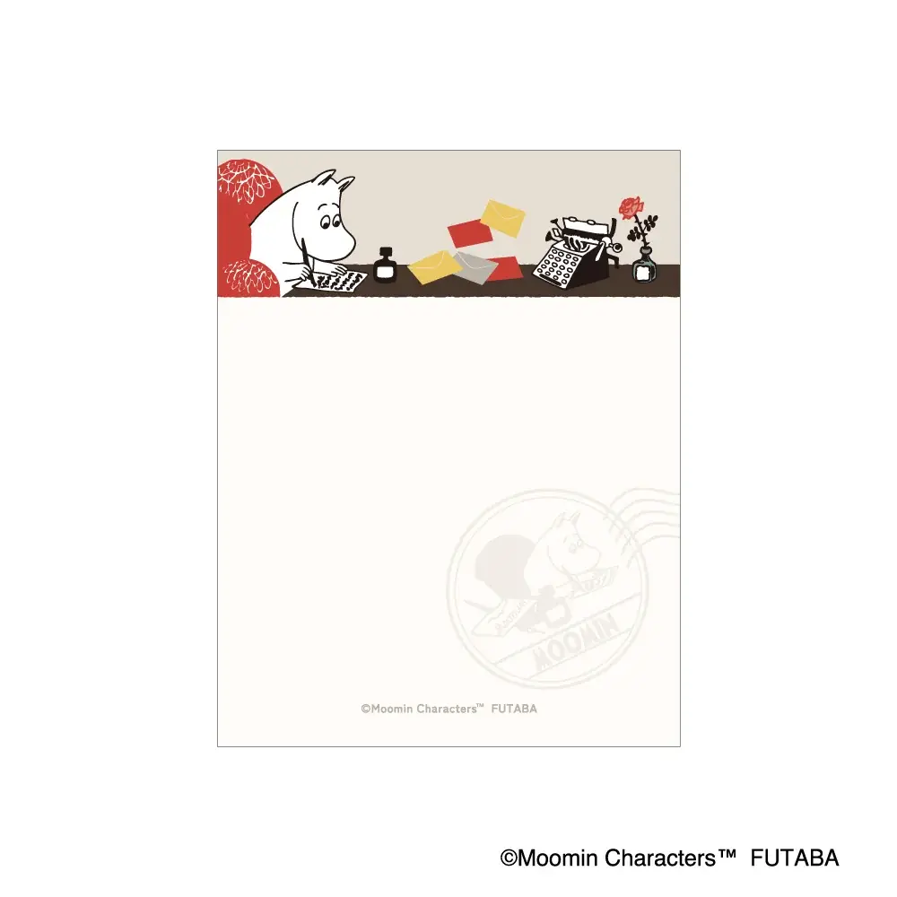 【新商品】手紙を綴るムーミンが愛らしい、限定アートを使用した『ムーミン限定アートグッズ』を郵便局限定で販売いたします 画像 13