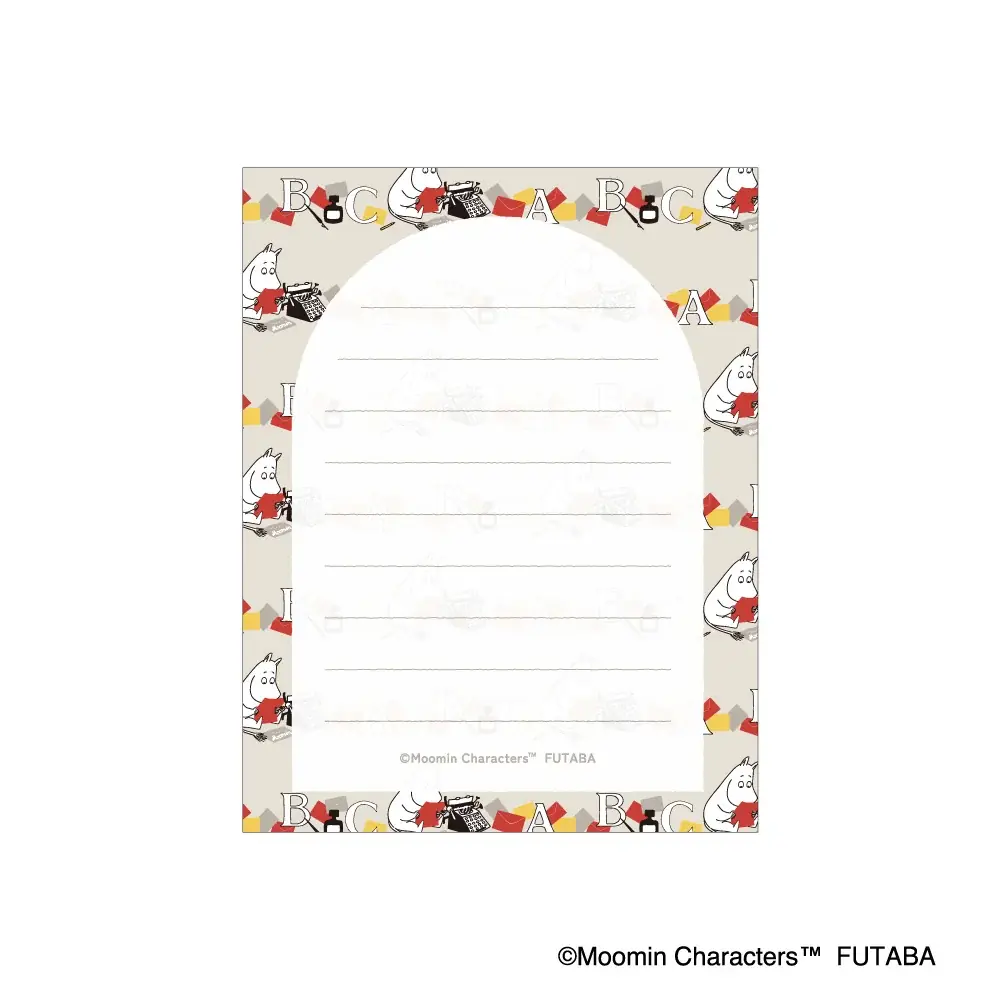 【新商品】手紙を綴るムーミンが愛らしい、限定アートを使用した『ムーミン限定アートグッズ』を郵便局限定で販売いたします 画像 14