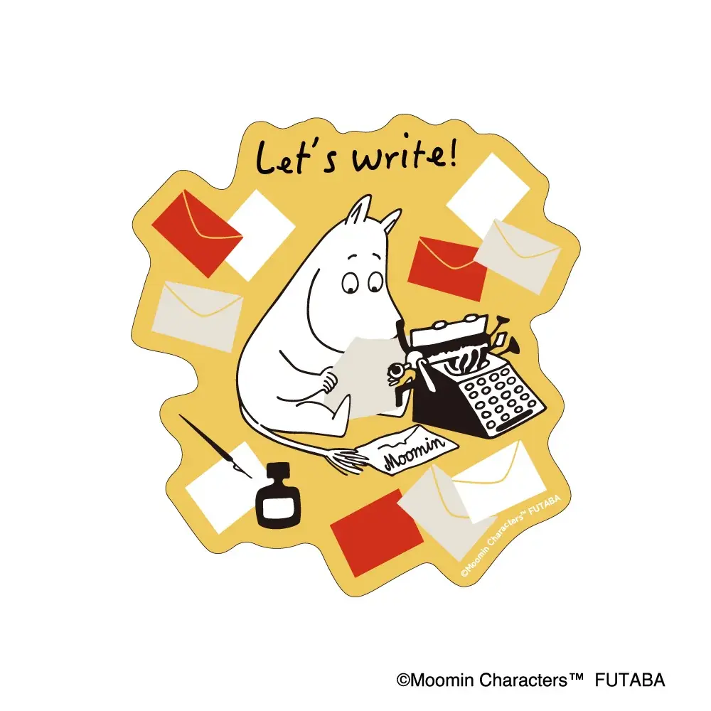 【新商品】手紙を綴るムーミンが愛らしい、限定アートを使用した『ムーミン限定アートグッズ』を郵便局限定で販売いたします 画像 17