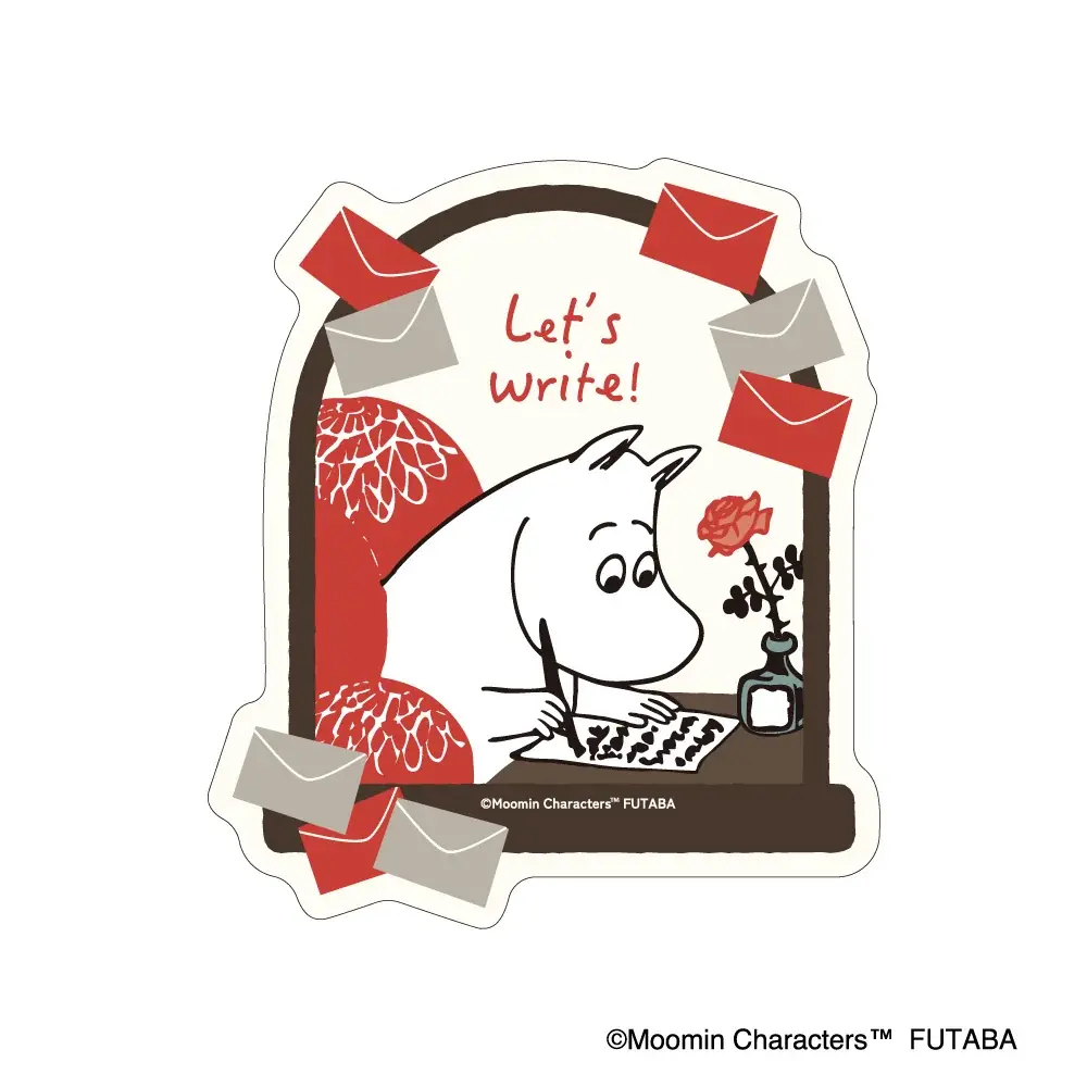 【新商品】手紙を綴るムーミンが愛らしい、限定アートを使用した『ムーミン限定アートグッズ』を郵便局限定で販売いたします 画像 18