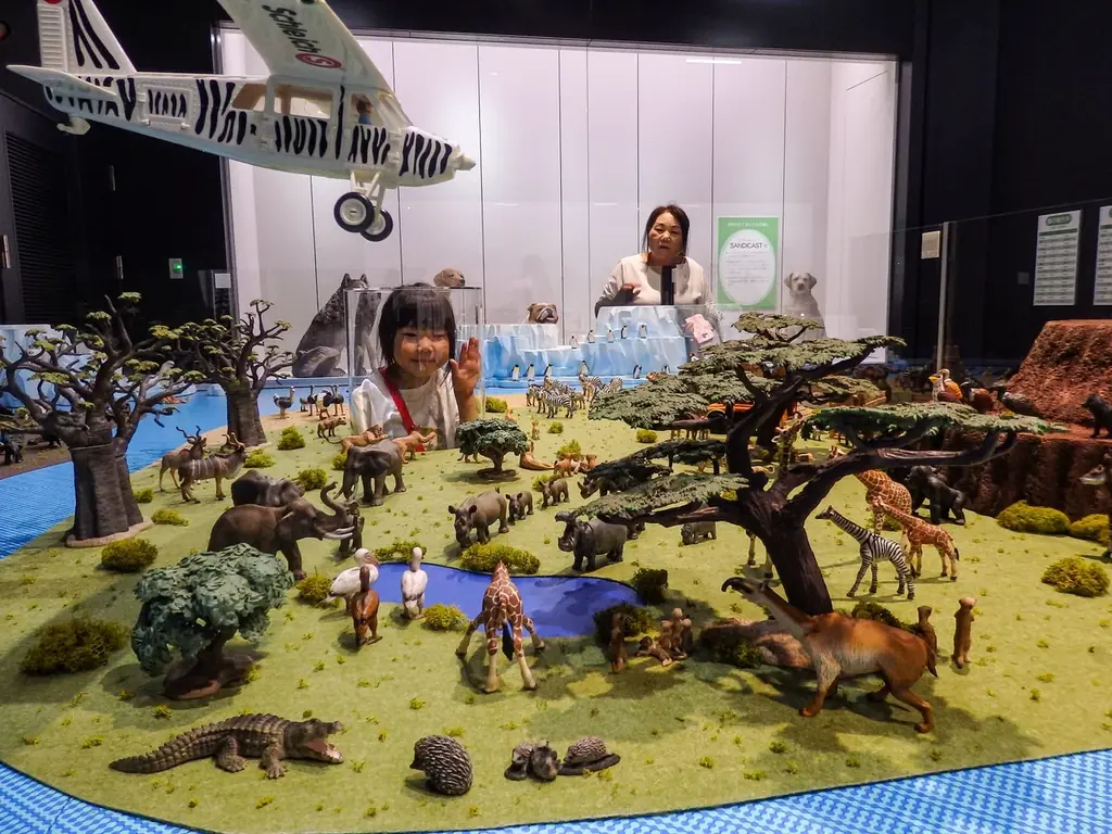 坂井市龍翔博物館で7/29開始、動物フィギュア特別展開催中