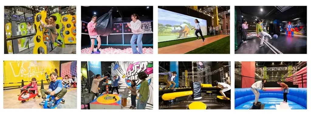 バラエティスポーツ施設『VS PARK』・屋内アスレチック施設『トンデミ』 チケット提示で500円引きになる「万博行ったよ割!」 7月29日(火)より全店で開催! 画像 2