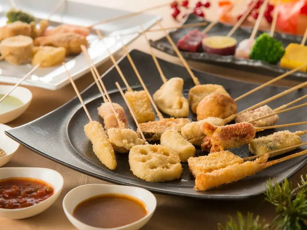 【贅沢三昧♪にぎり寿司食べ放題‼】8/17迄!串揚げが食べ放題で堪能できる「くし葉 横浜ワールドポーターズ」にて『ローストビーフ』やディナー限定『いくら』など上質なネタが堪能できる特別コースが新登場! 画像 2