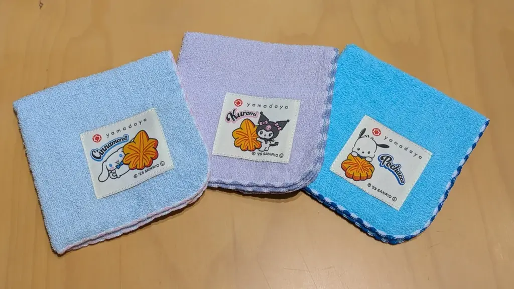 2025年8月1日開始！やまだ屋×サンリオの新コラボミニタオル発売