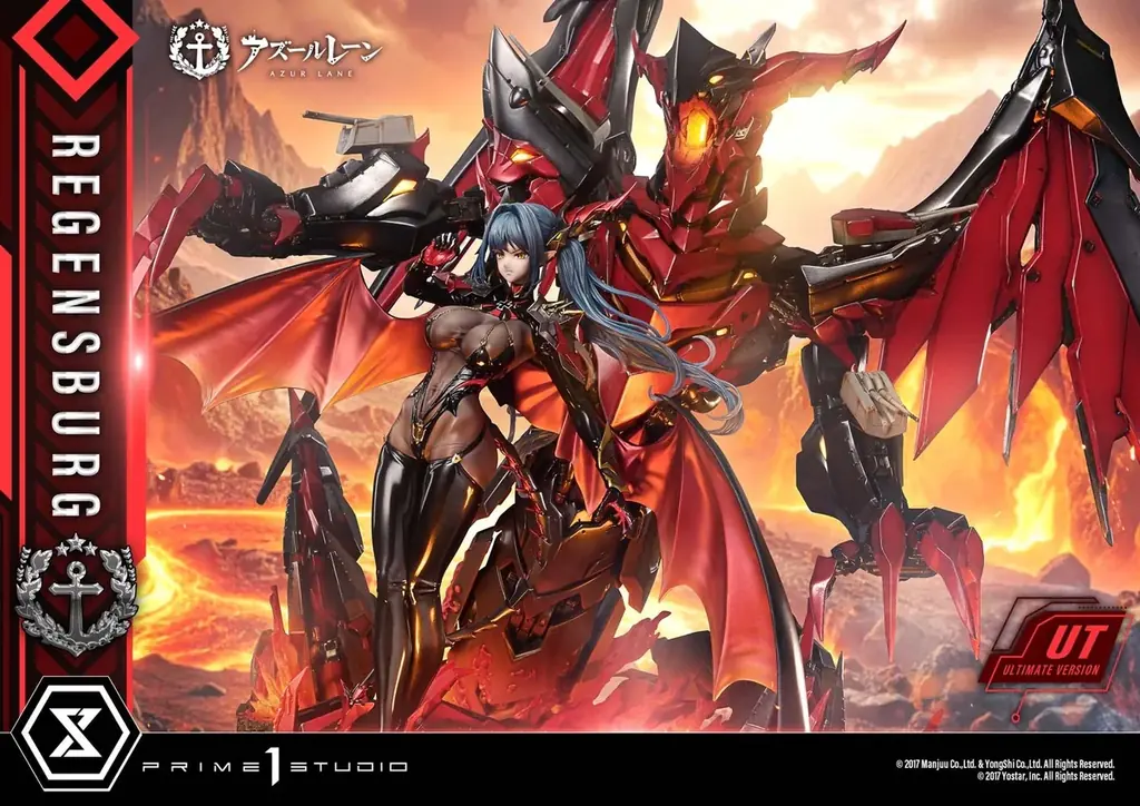 『アズールレーン』から、「レーゲンスブルク」の1/6スケールスタチューが登場 画像 10