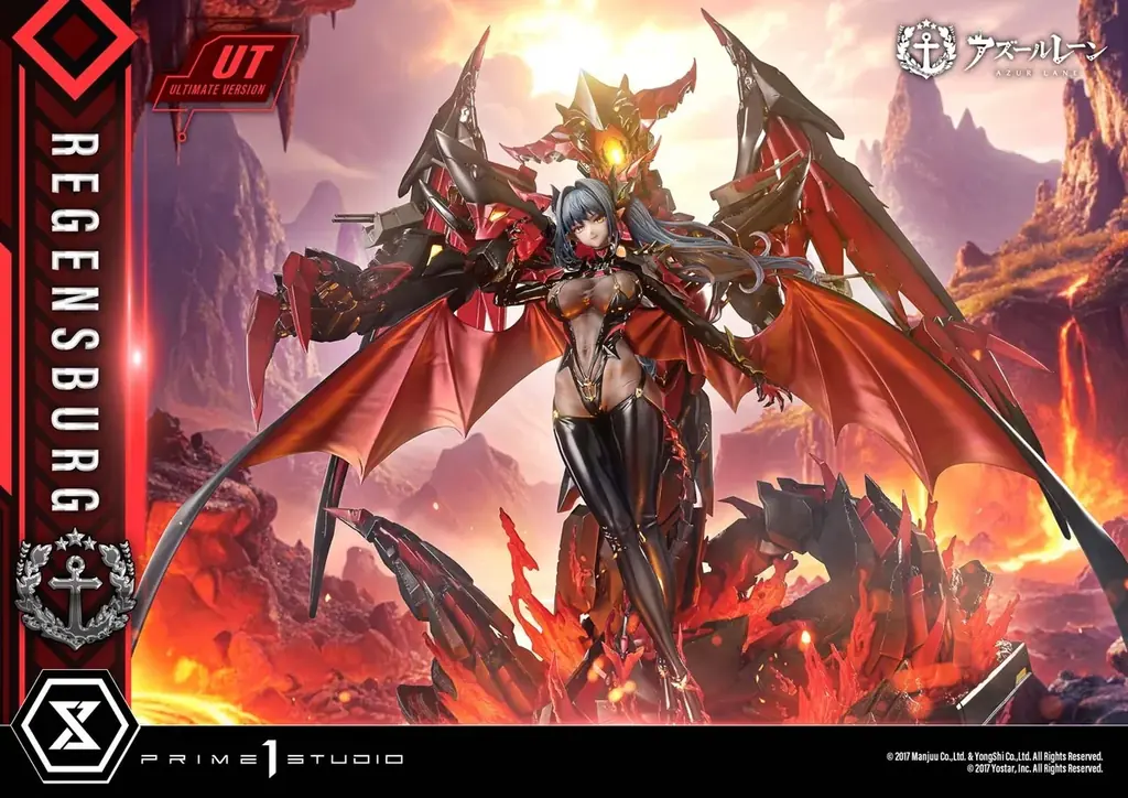 『アズールレーン』から、「レーゲンスブルク」の1/6スケールスタチューが登場 画像 13