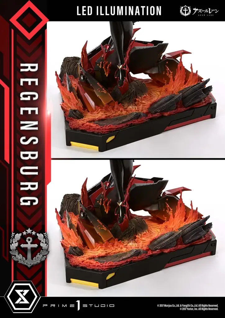 『アズールレーン』から、「レーゲンスブルク」の1/6スケールスタチューが登場 画像 7