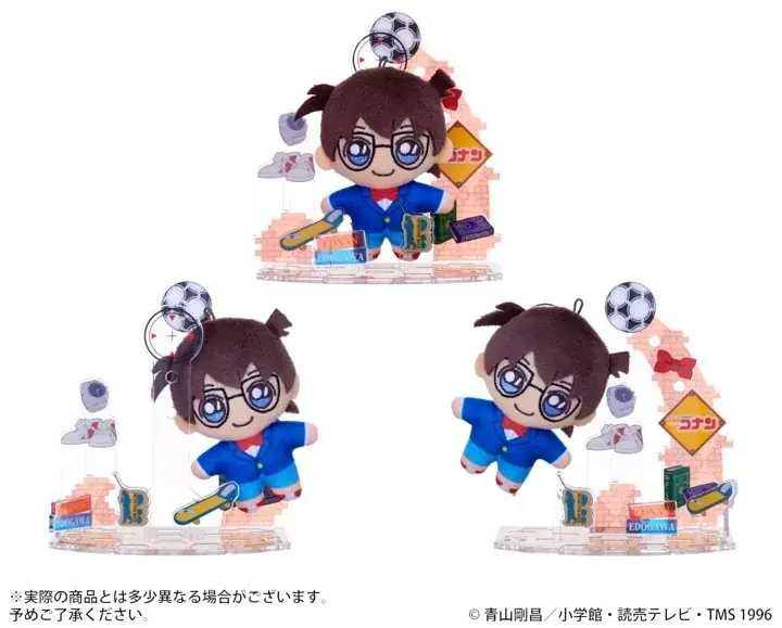 組んで・立たせて・飾れる、ぬいぐるみとアクリルを立体的にディスプレイできる「アクぬい」から新ラインナップ『アクぬい 名探偵コナン』2025年7月31日(木) 発売 画像 2