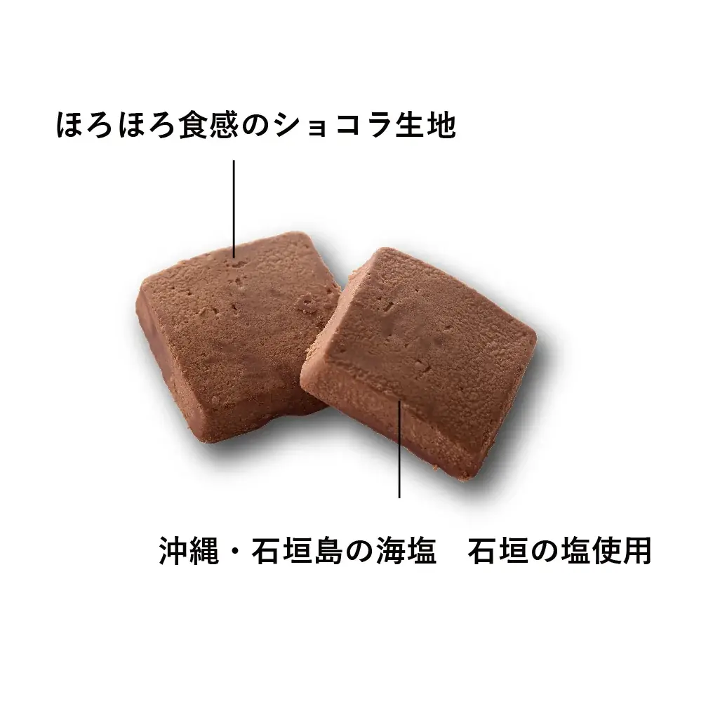 エーデルワイス沖縄【リニューアル発売】ほろほろ食感の沖縄焼ショコラ 画像 2