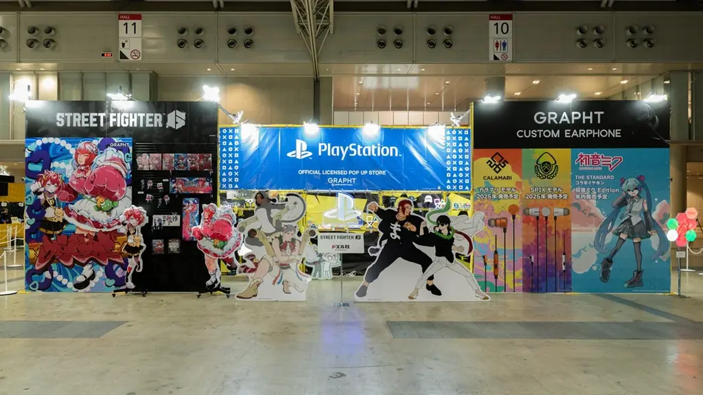 【GRAPHT】「東京ゲームショウ2025」出展 最新オリジナルゲーミングギアの展示や「スト6」など人気コラボアイテムを販売 画像 2